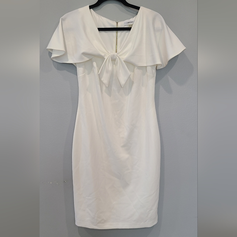 White Calvin Klein Dress